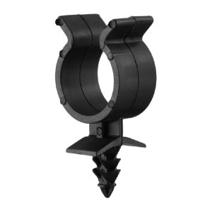 Крепление опоры капота и шлангов